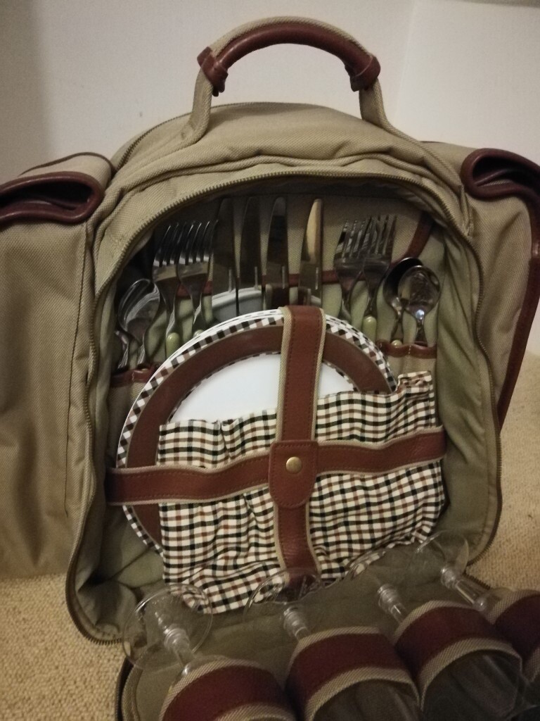 concept picnic backpack